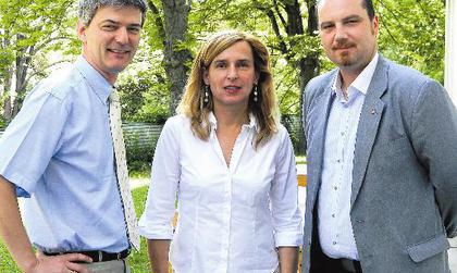 Foto KI M&ouml;dling: GR Danzinger, Ecker, Mag. Schach-Unterberger